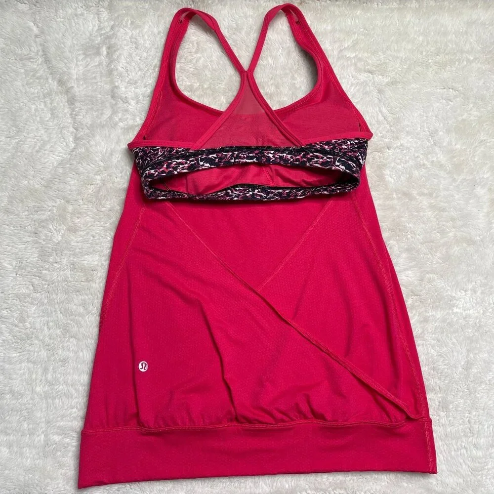 Lululemon Women's Mini Ripple Boom Juice Multi Minimalist Tank Top Size 6 - Picture 3 of 5